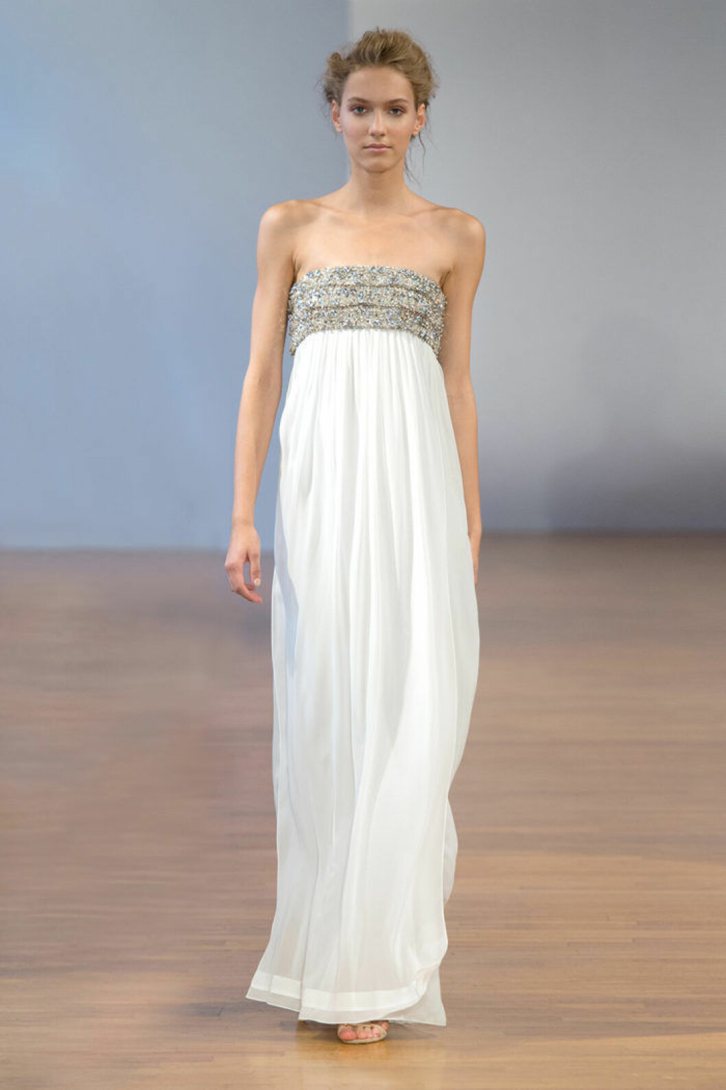 Cluster Floral Strapless Dress. Cluster Floral Strapless Dress.