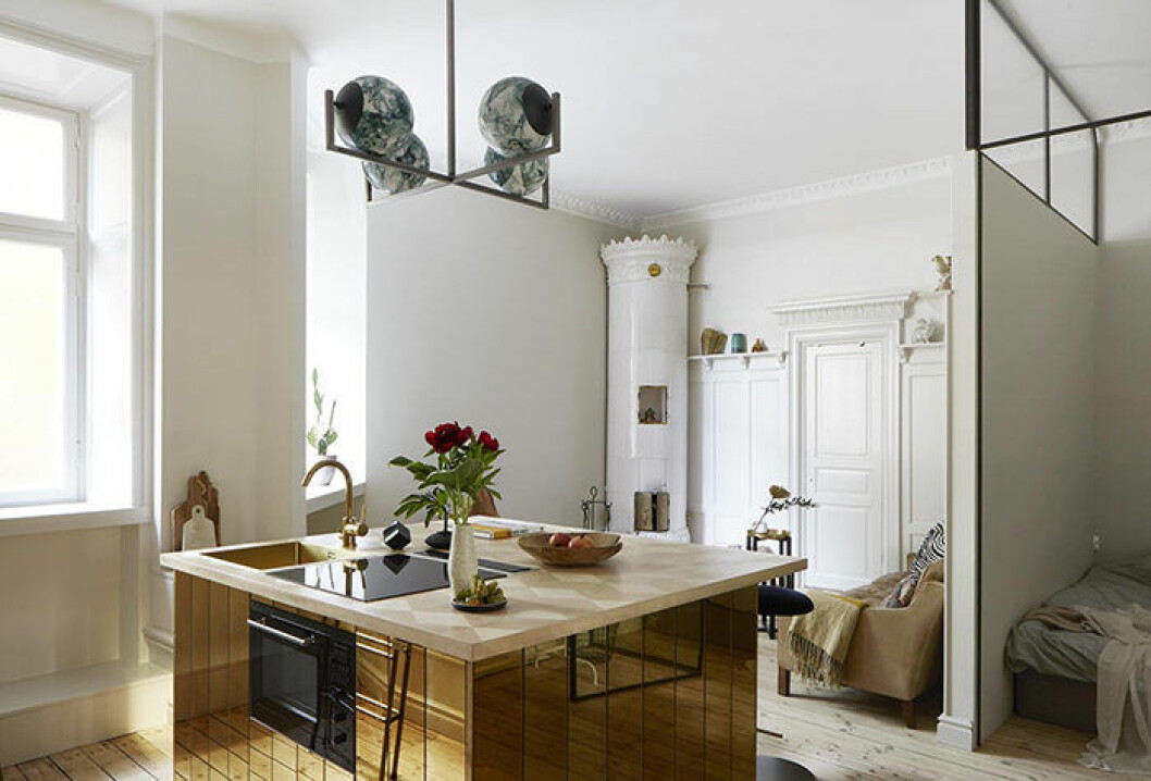 Sekelskiftesetta med compact living-knep