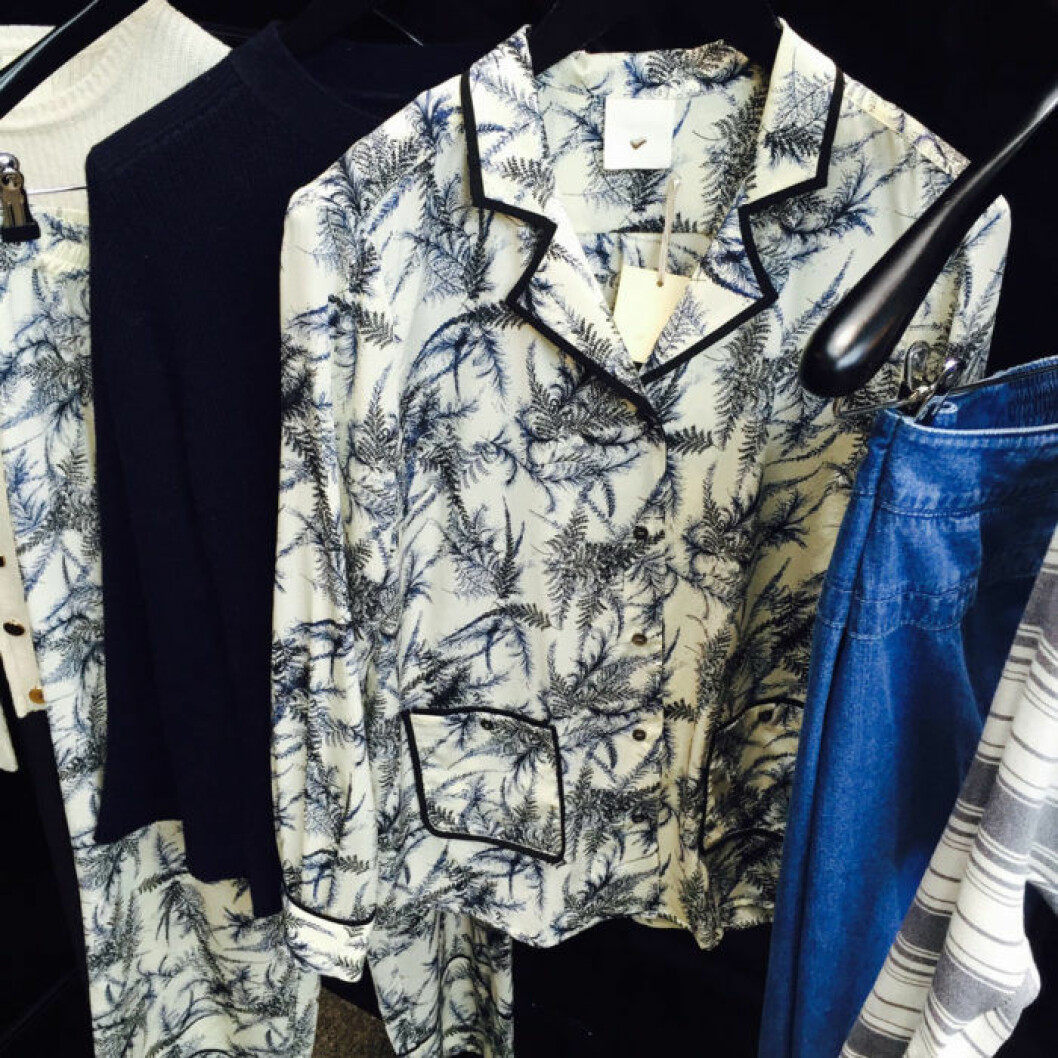 Pyamaslook från Heartmade by Julie Fagerholt. Copenhagen-Fashion-Week-heartmade