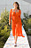 Orange klänning Ganni ss-22