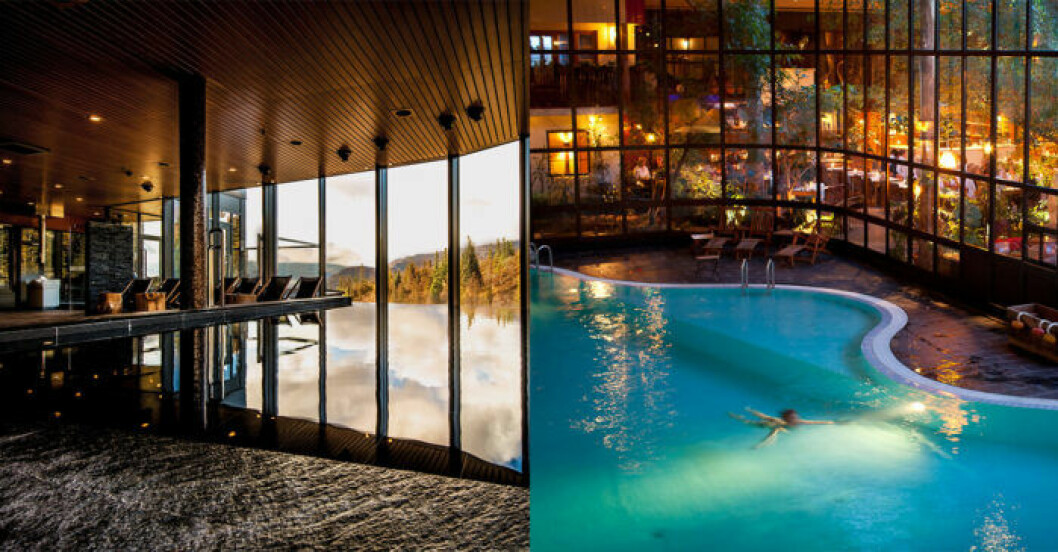 Copperhill i Åre och Storhogna i Vemdalen bjuder på spektakulära spaavdelningar. copperhill och storhogna pool