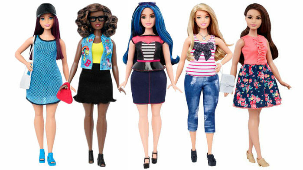 Den ”kurviga” modellen prydde senaste omslaget av Time Magazine. curvy-barbie-2