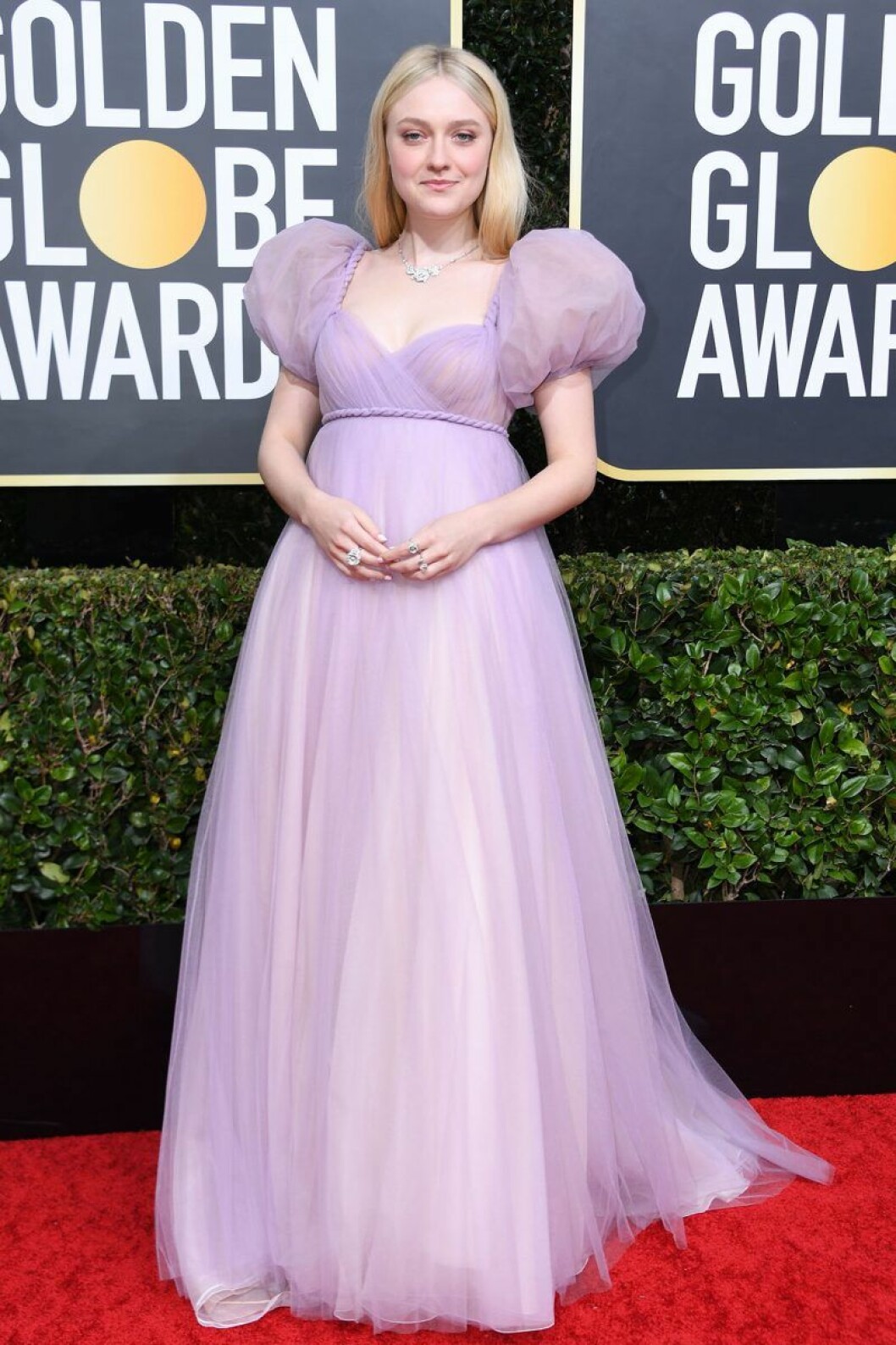 Dakota Fanning. Dakota Fanning på Golden Globes.