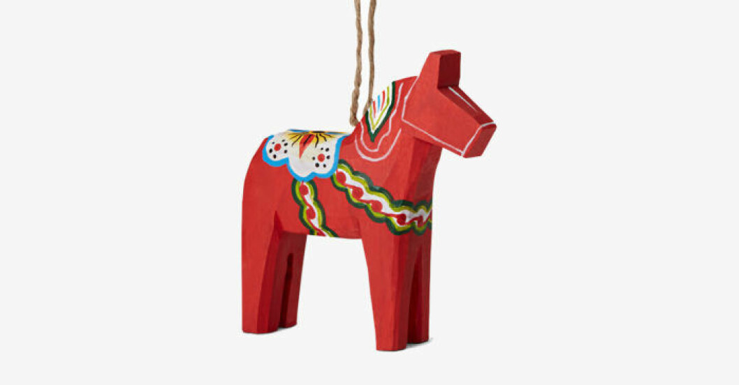 dalahäst julgranspynt