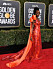 Danai Gurira på röda mattan på Golden Globe