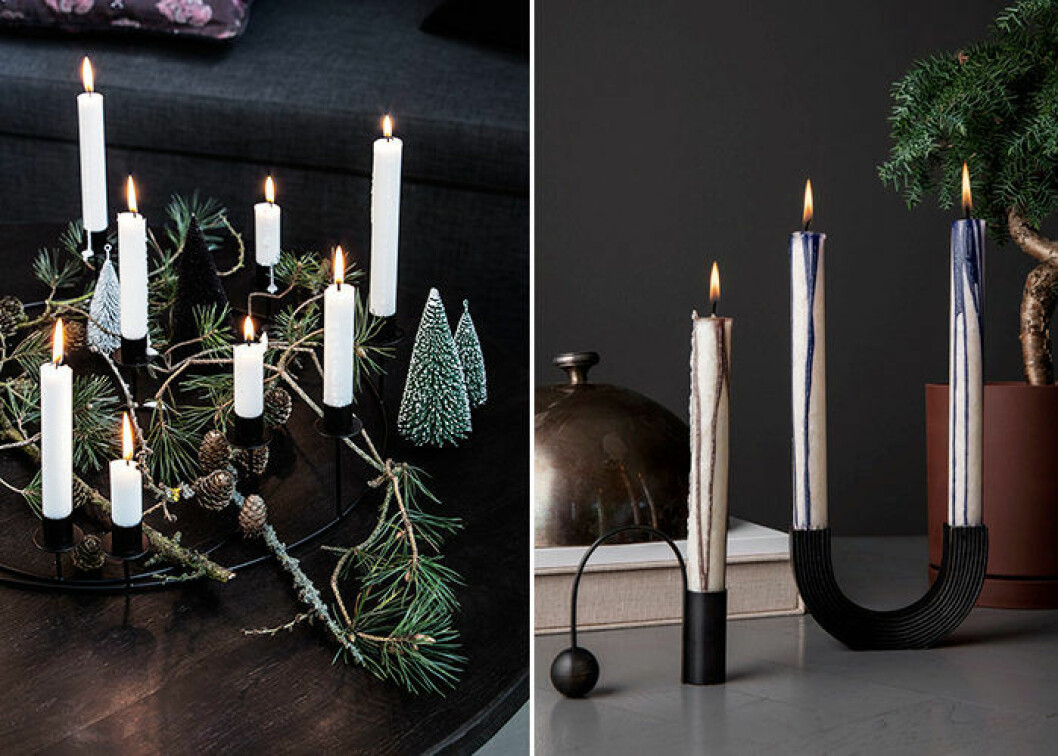 Foto: House Doctor, Ferm Living Ljusstakar som fångar ögat hos danska House Doctor och Ferm Living