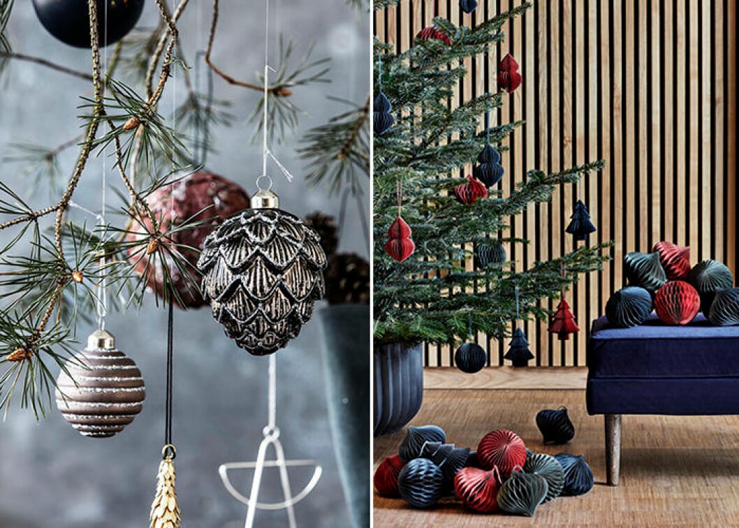 Foto: House Doctor, Broste Copenhagen Naturmaterial och inspiration från skogen är trendigt jul – här hos House Doctor och Broste