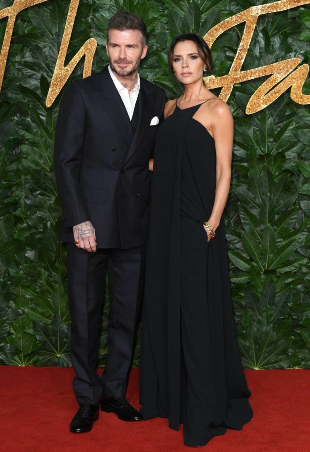 David Beckham och Victoria Beckham. David Beckham och Victoria Beckham