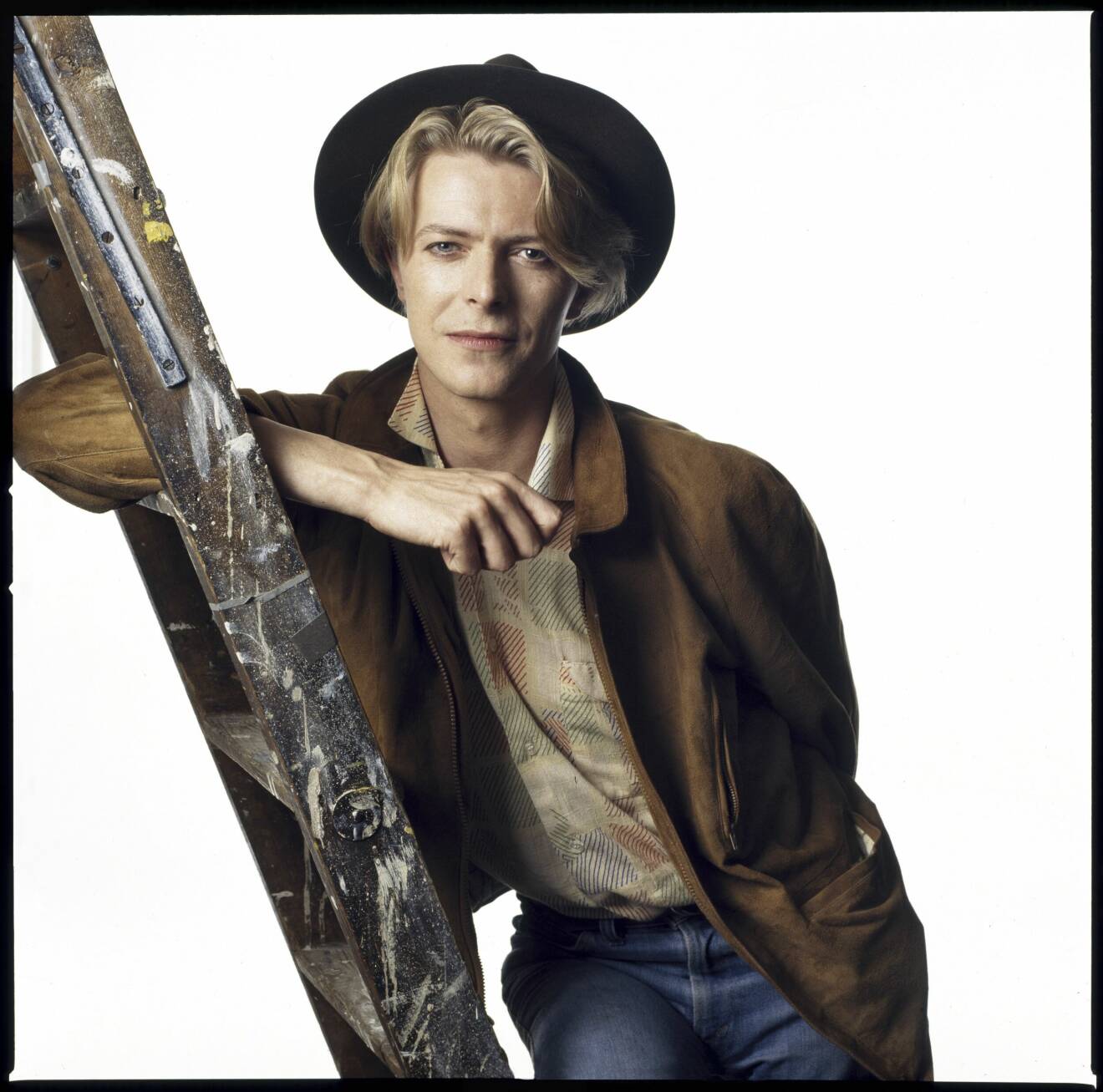 David Bowie fotad av David Bailey.