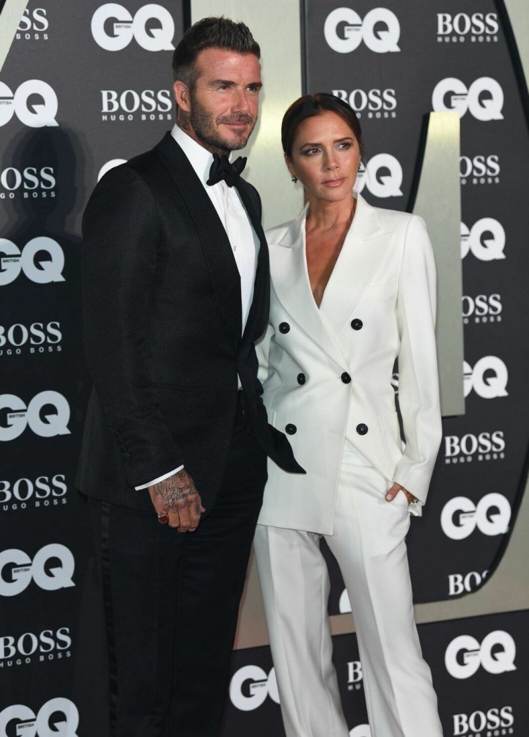 På 23 år har Victoria och David Beckham hunnit få fyra barn. Victoria och David Beckham på röda mattan