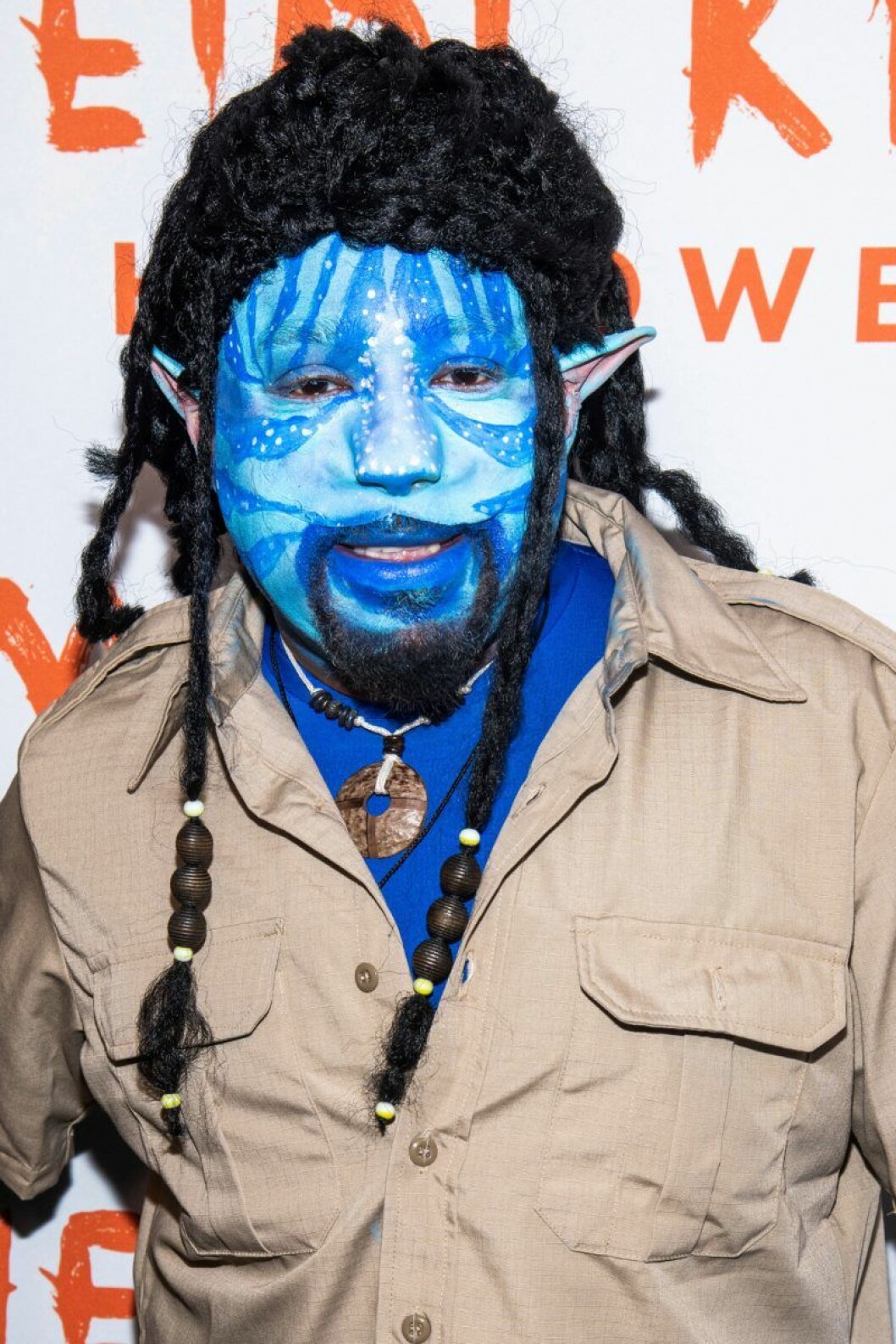 Daymond John. Daymond John på Heidi Klums halloweenfest 2019