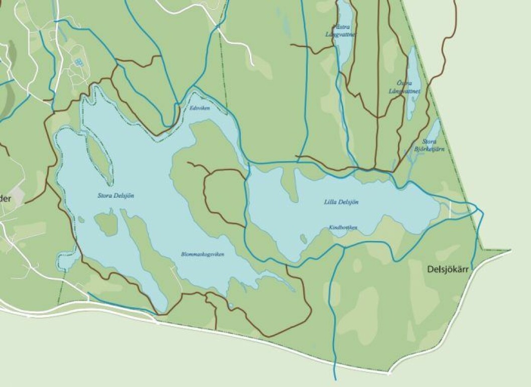 Kombinera sjöarna till en skön heldag. <a href="https://goteborg.se/wps/wcm/connect/155fed11-3ceb-47fb-8a92-a4d5952aefb7/Delsjoomradets+vandringskarta_utskriftsvanlig.pdf?MOD=AJPERES" target="_blank" rel="noopener">Se större karta här.</a> Delsjöarna.