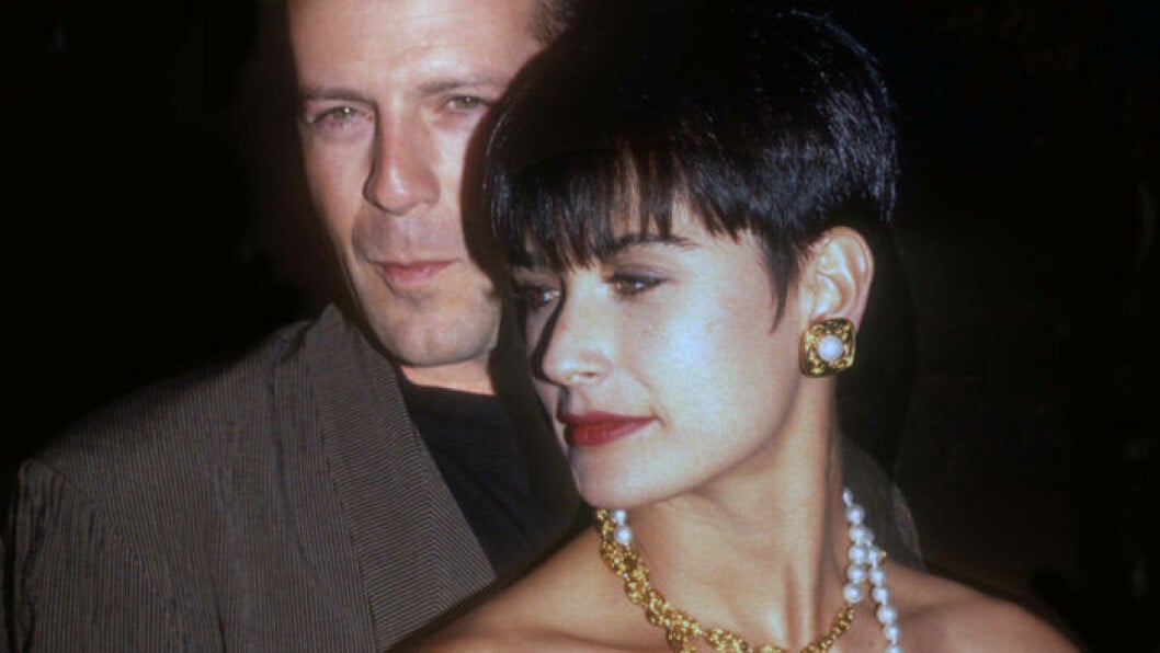 Demi Moore och Bruce Willis