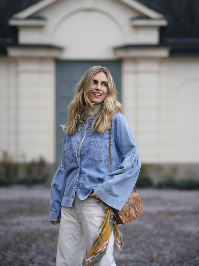 Uppdatera garderoben med en snygg denimjacka. Denimjacka.