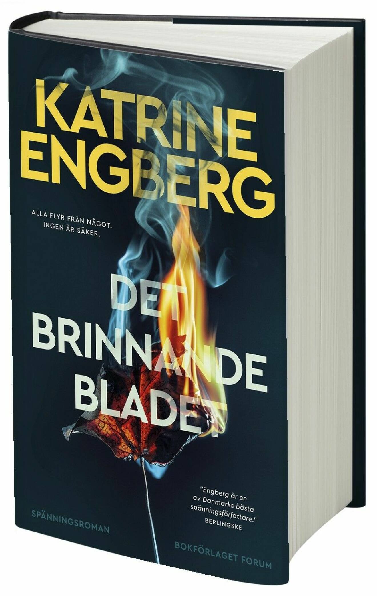 Det brinnande bladet av Katrine Engberg (Forum).