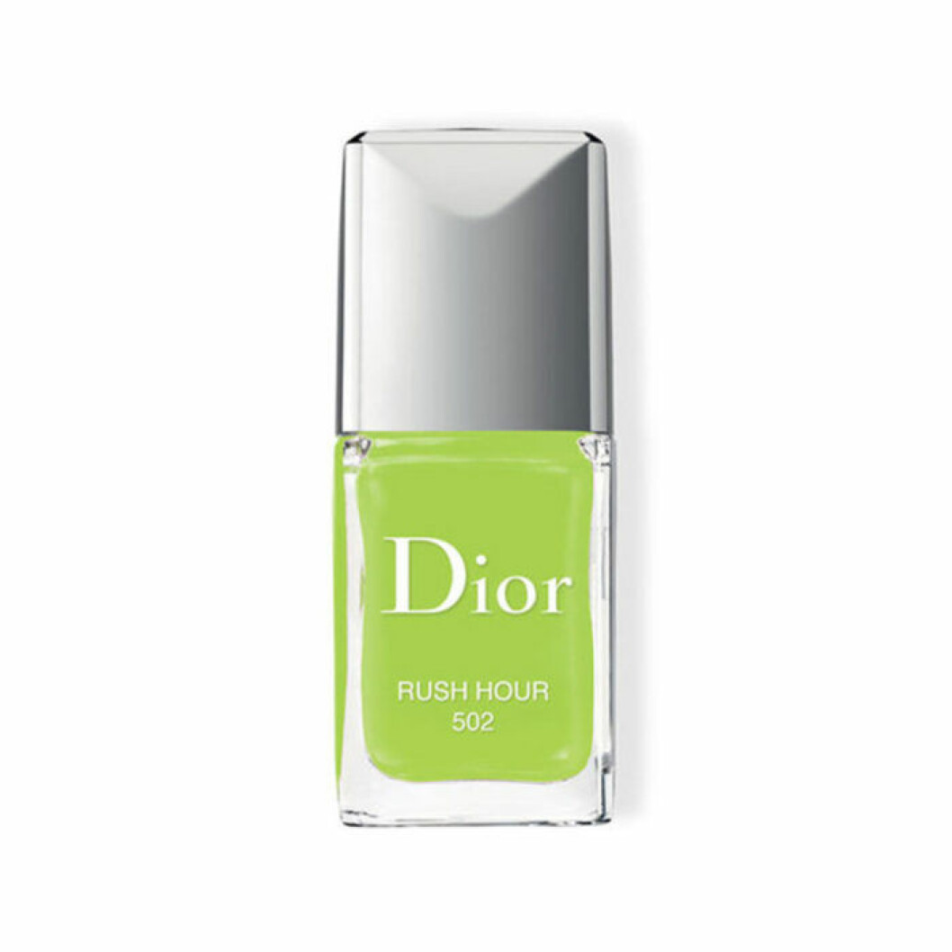 grönt nagellack