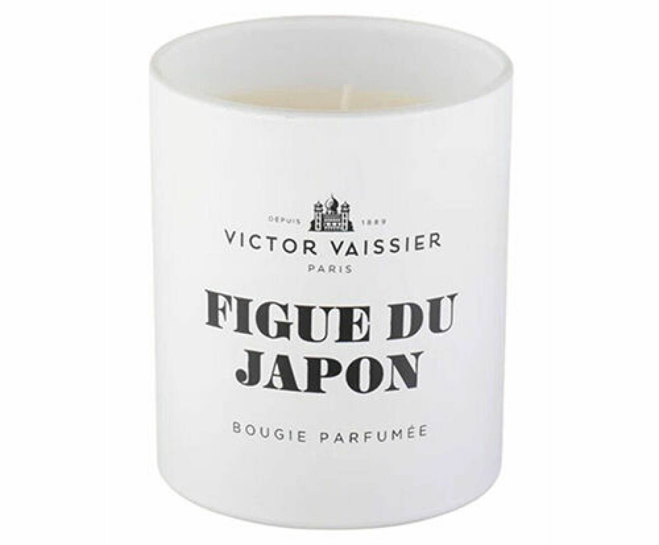 Billig men lyxigt doftljus med doft av Figue du Japon från Victor Vaissier