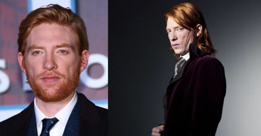 De supertuffa revorna på kinden som Bill Weasley har, kommer de från en cykelolycka eller slarv med trollstaven? Nej, de kommer från att ha slagits med en varulv. Jojo! Domhnall Gleeson i Harry Potter