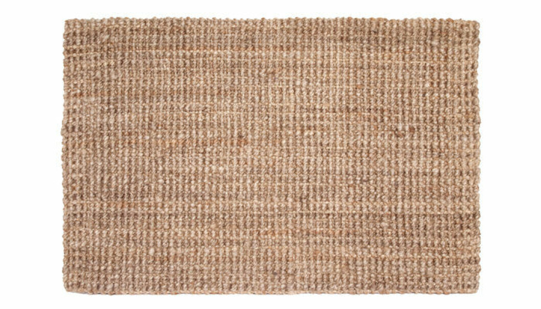 dörrmatta i jute