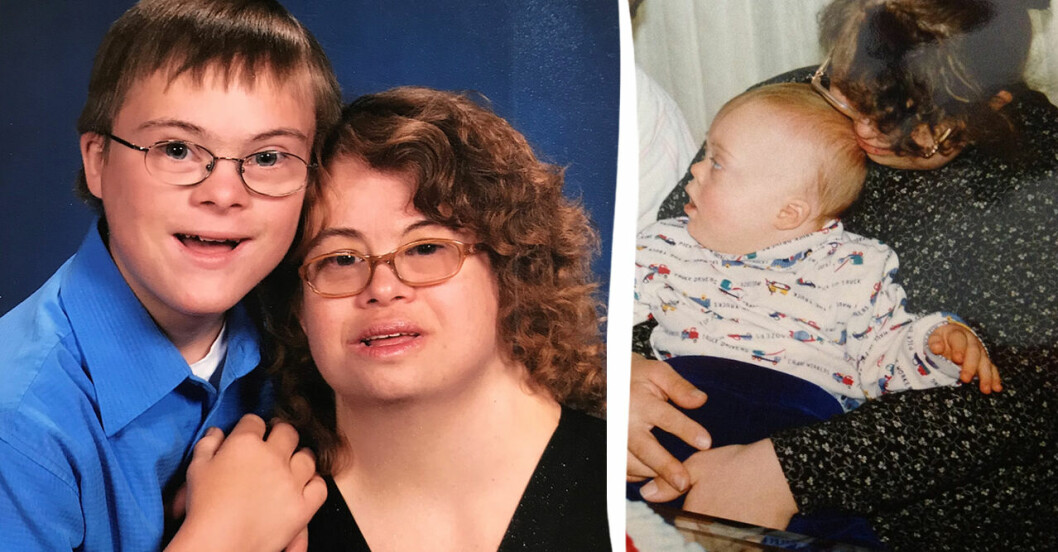 Nic och Lisa är son och mamma, och båda har Downs syndrom.
