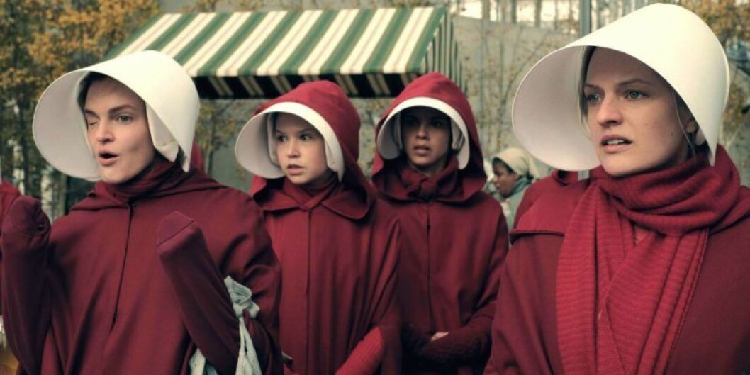röda dräkter handmaids tale