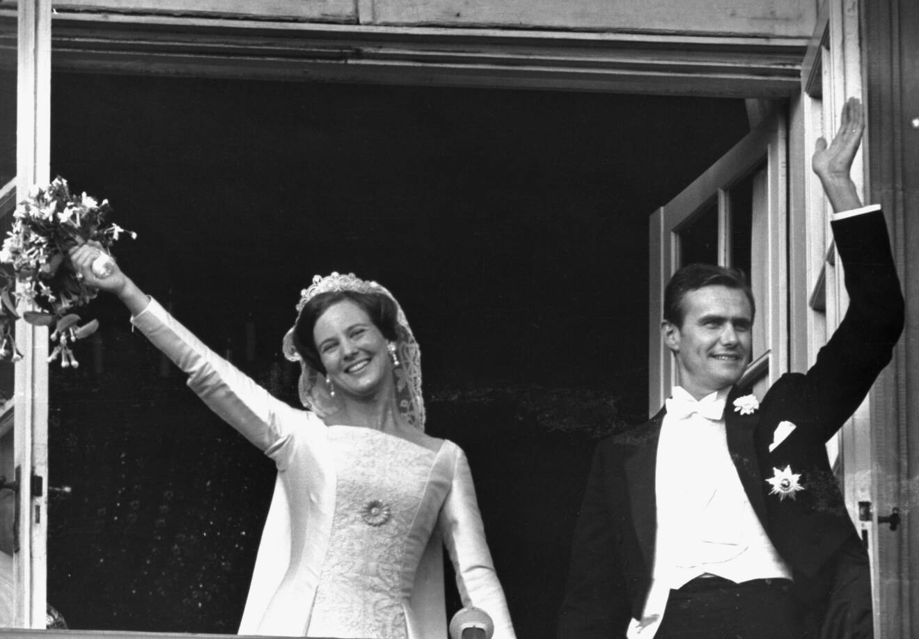 bröllop Drottning Margrete II