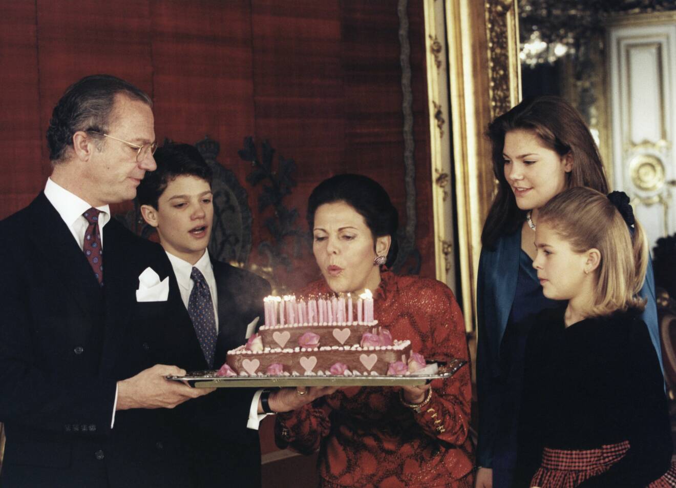 Drottningen Silvias 50-årsdag.