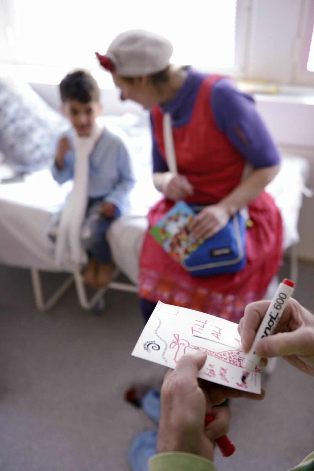 Barn vet alltid så mycket mer än vi tror, menar Eva Westerling. clown eva