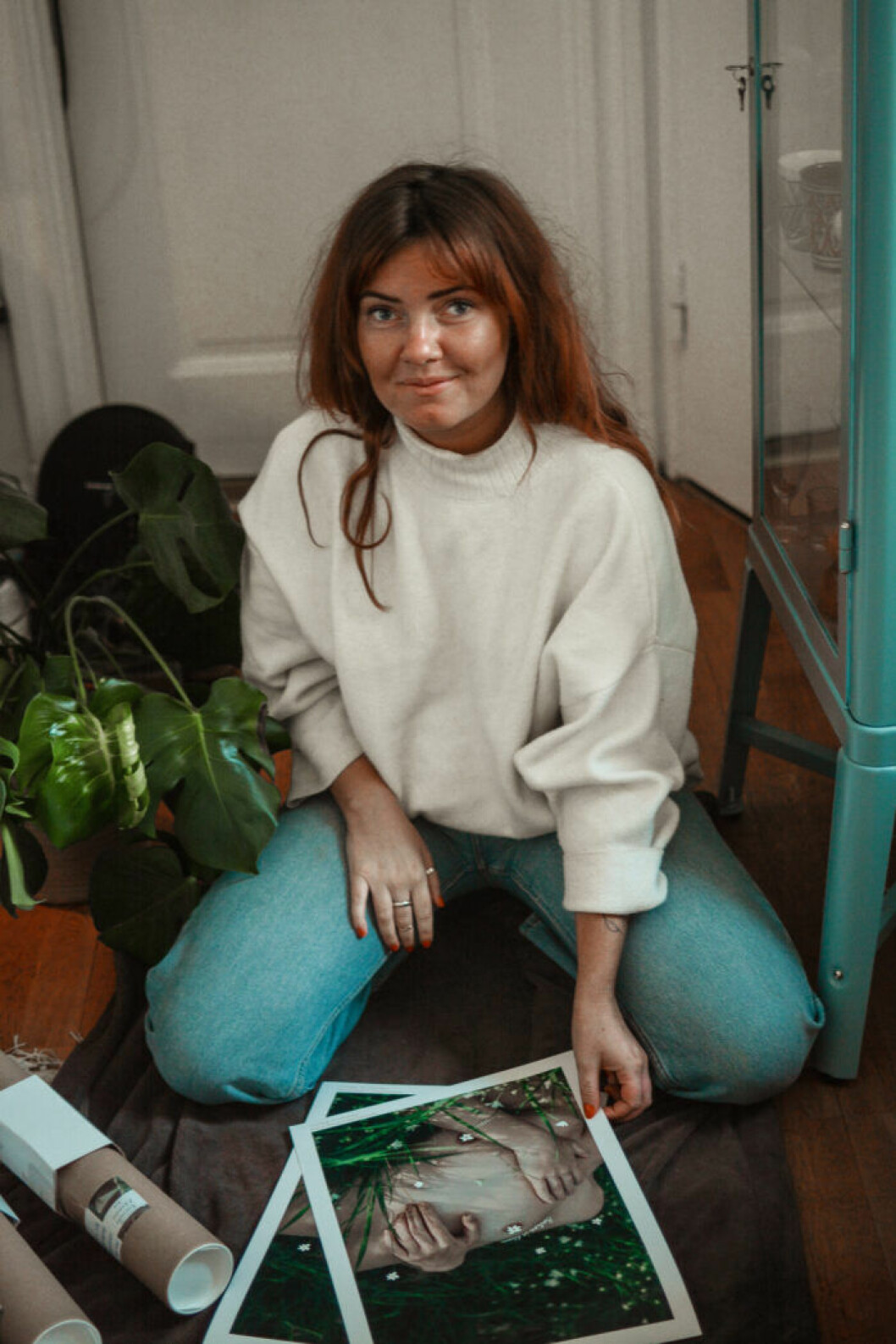 Fotografen Amanda Ekström startade instagramkontot Tuggmotstånd för att visa upp allt det vackra med kroppen. Foto: Privat Fotografen Amanda Ekström med bilder från sitt instagramkonto.