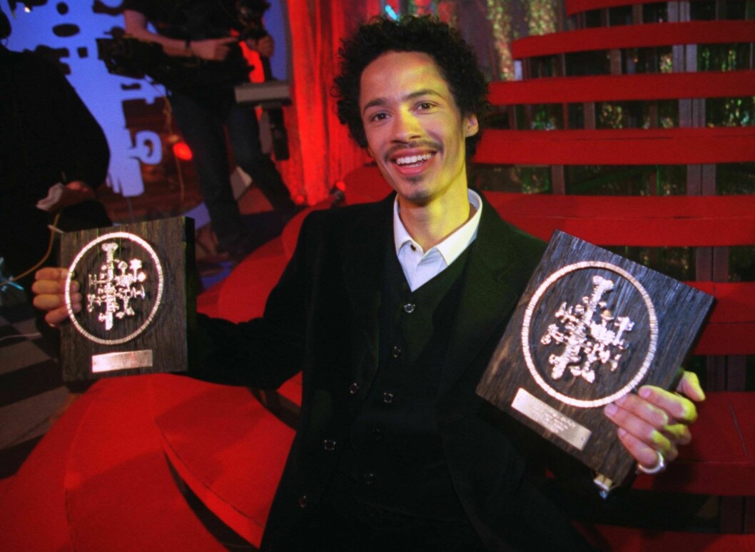 Eagle Eye Cherry tog hem tre grammisar vid under Grammisgalan 1998. eagle eye cherry grammis