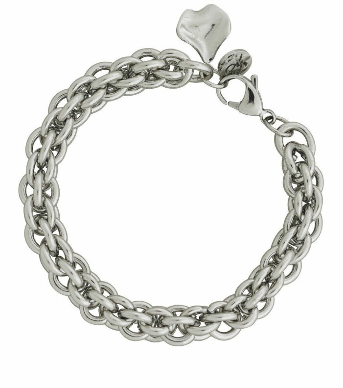 Armband, Edblad. Armband i form av grov kedja med berlock från Edblad.