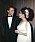 Elizabeth Taylor med tidigare maken Richard Burton på deras bröllopsdag.