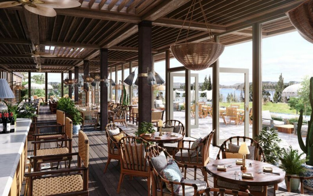 Ellery Beach House veranda