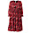 Röd mönstrad klänning för dam från Ellos Plus Collection