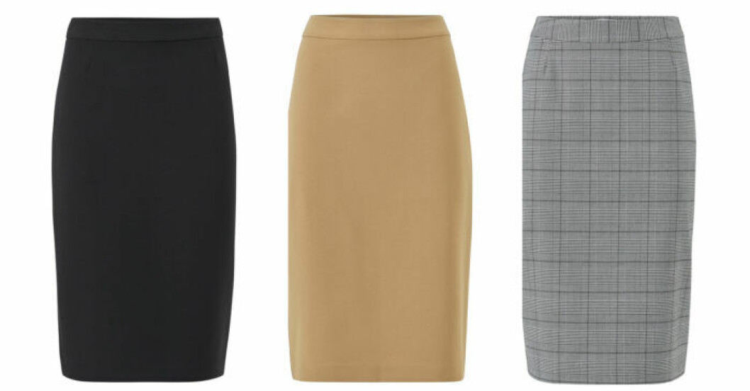Lång pennkjol, kommer i tre färger. <a href="http://www.awin1.com/cread.php?awinaffid=439045&awinmid=8905&clickref=isabellastylein&platform=dl&p=%5B%5Bhttps%3A%2F%2Fwww.ellos.se%2Fstylein%2Fpennkjol-barcelona%2F1565475-01%5D%5D" target="_blank" rel="noopener">Här kan du köpa den</a>. Lång pennkjol från Löwengrip x Stylein för Ellos