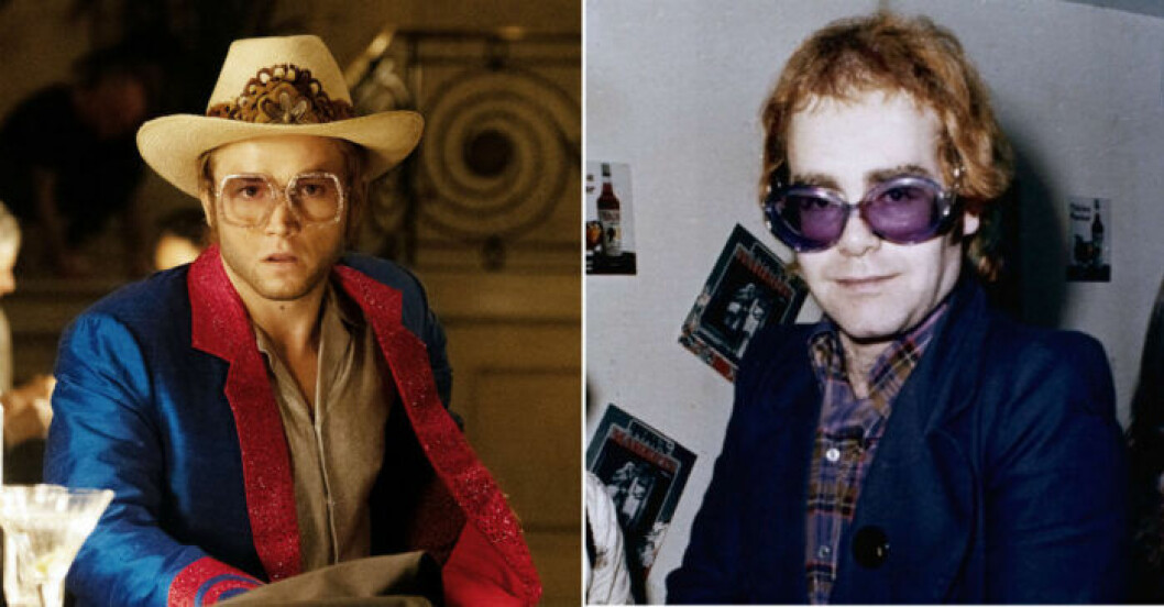 Taron Egerton som Elton John. Taron Egerton som Elton John.
