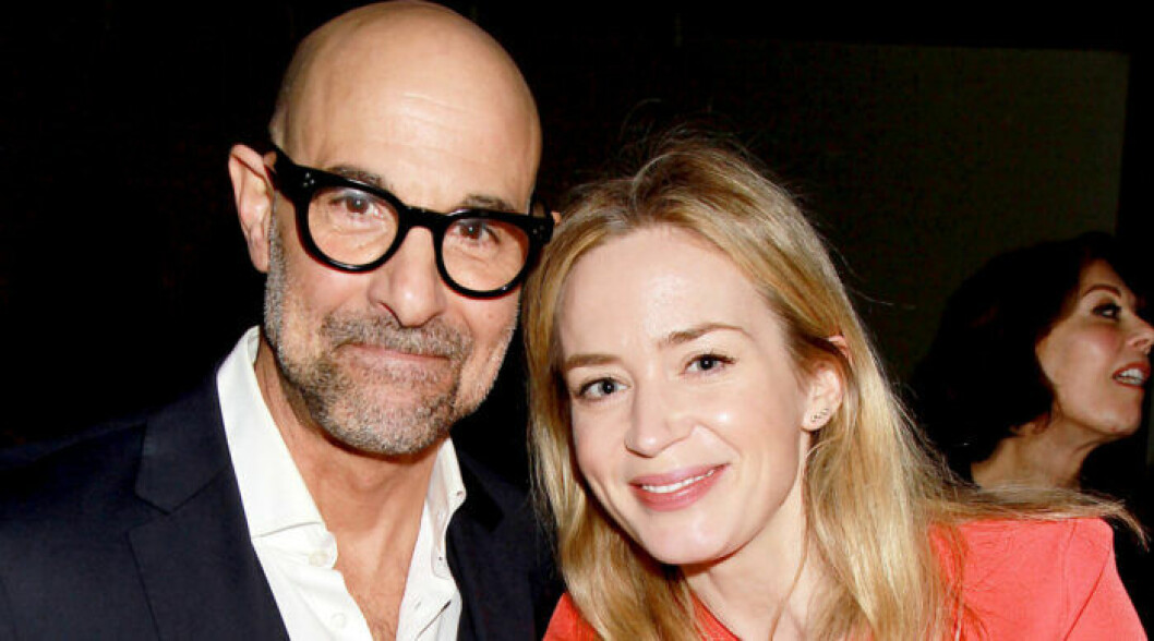 Emily Blunt och Stanley Tucci är ingift släkt. Emily Blunt och Stanley Tucci