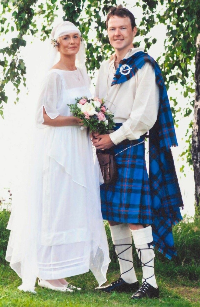Emma och Arnold träffades på Irland för 18 år sedan.