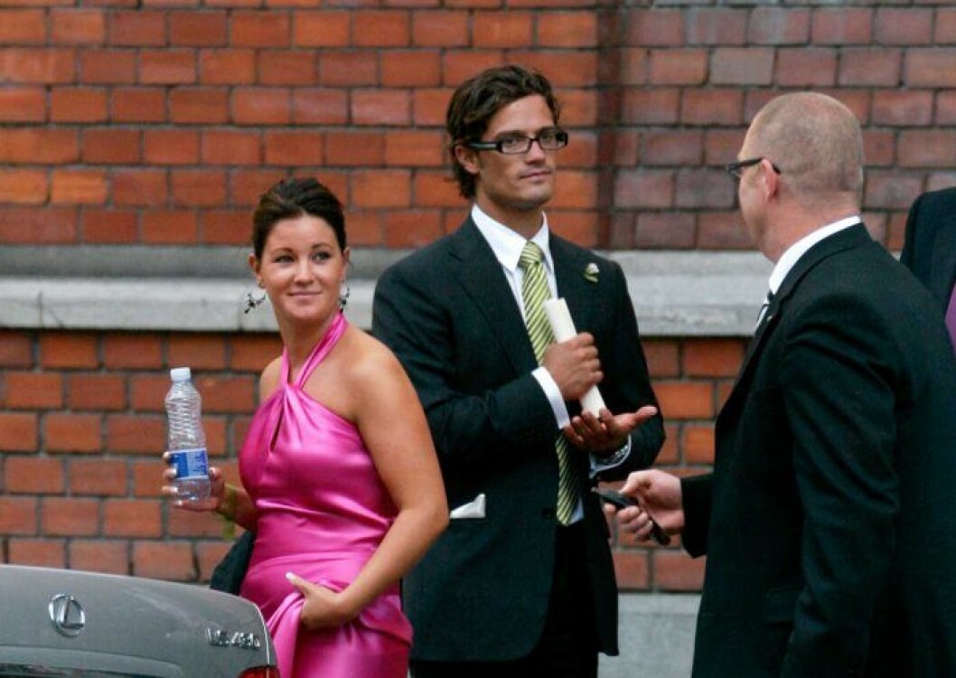 Emma Pernald, prinsens ex, och Carl Philip 2006. Emma Pernald