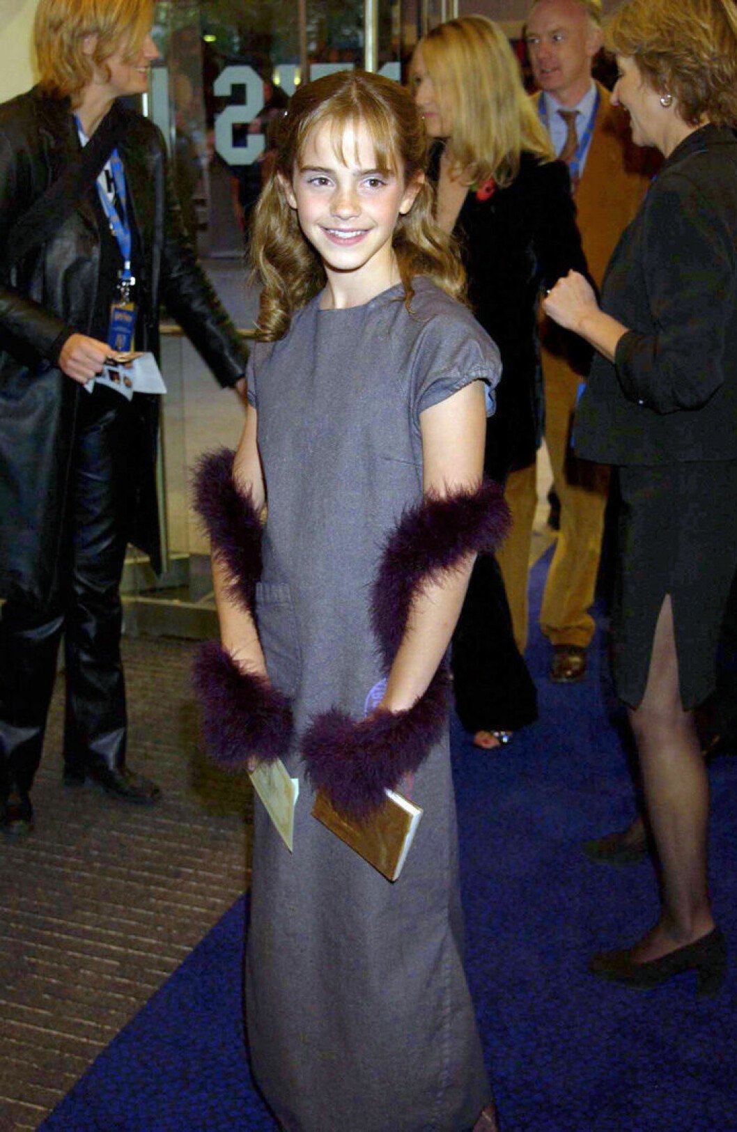 Emma Watson, 2001. En bild på skådespelerskan Emma Watson 2001.