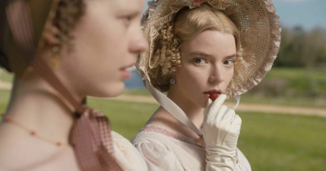 <em>Emma</em> har biopremiär på Filmstaden den 14 februari. En bild från den nya filmen Emma, med biopremiär på Filmstaden den 14 februari 2020.