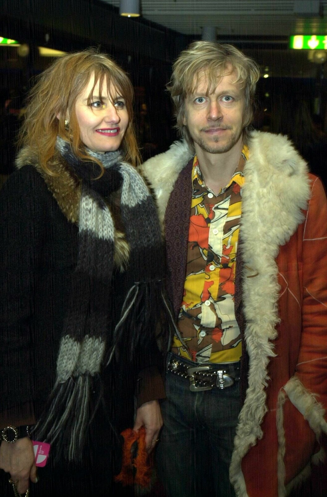 Ernst och Helene Billgren i vimlet 2002. helene billgren ernst billgren