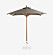 Trendigt parasoll i grått från Ethimo