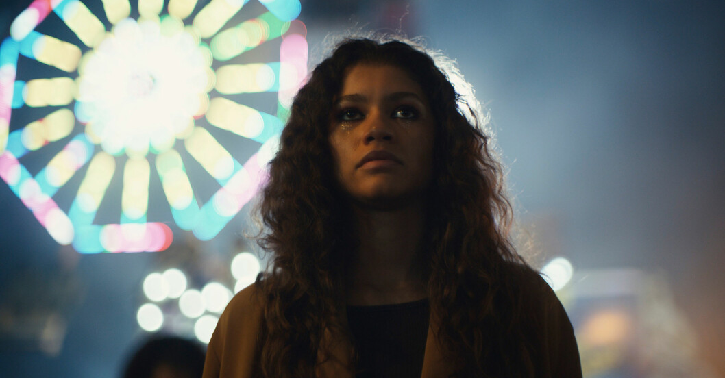 Zendaya i <em>Euphoria</em>. Zendaya i tv-serien Euphoria.