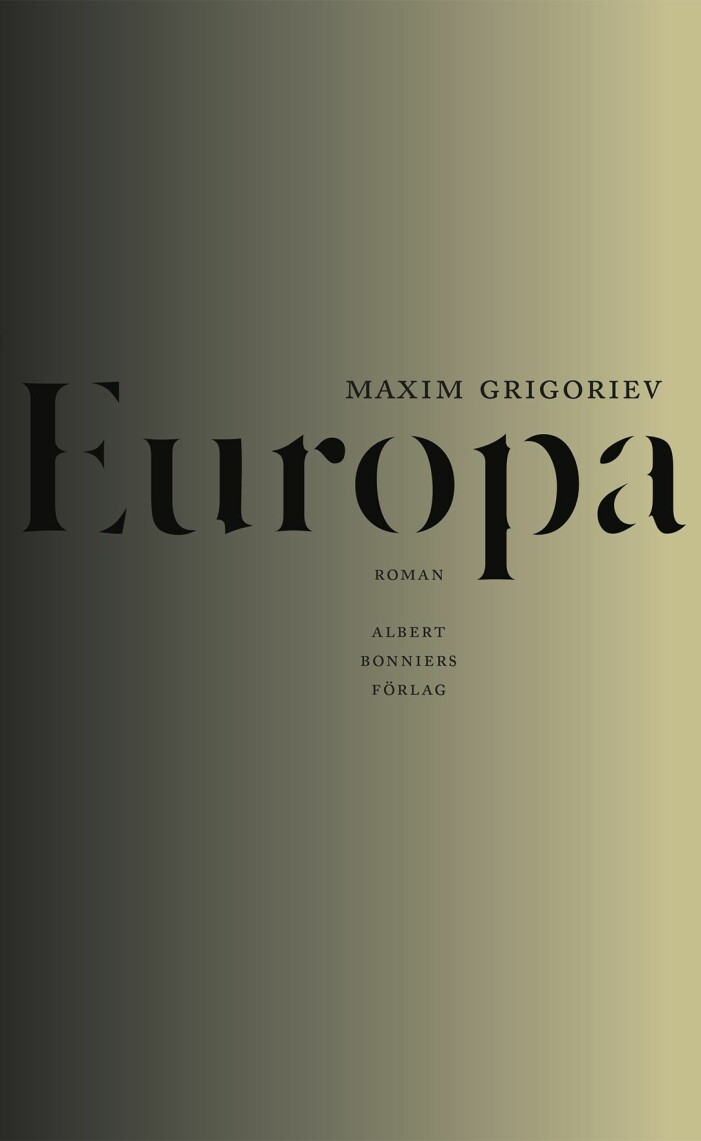 Årets bästa böcker enligt Feminas bokredaktör. Bokomslag Europa av Maxim Grigoriev
