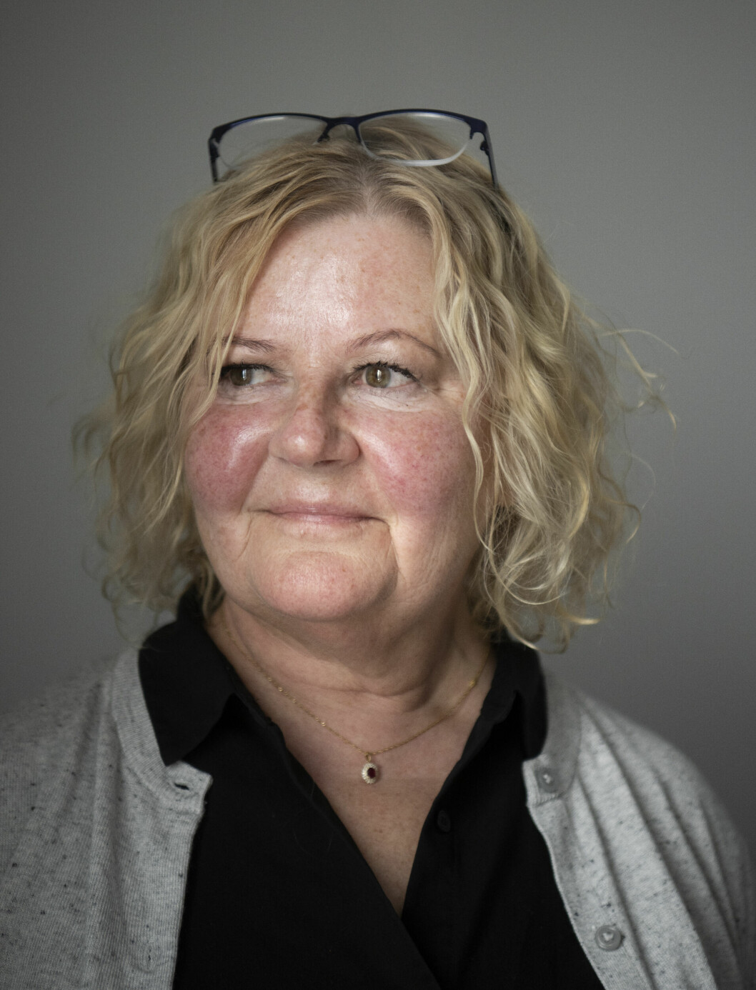 Anna Lindhs väninna Eva Franchell.