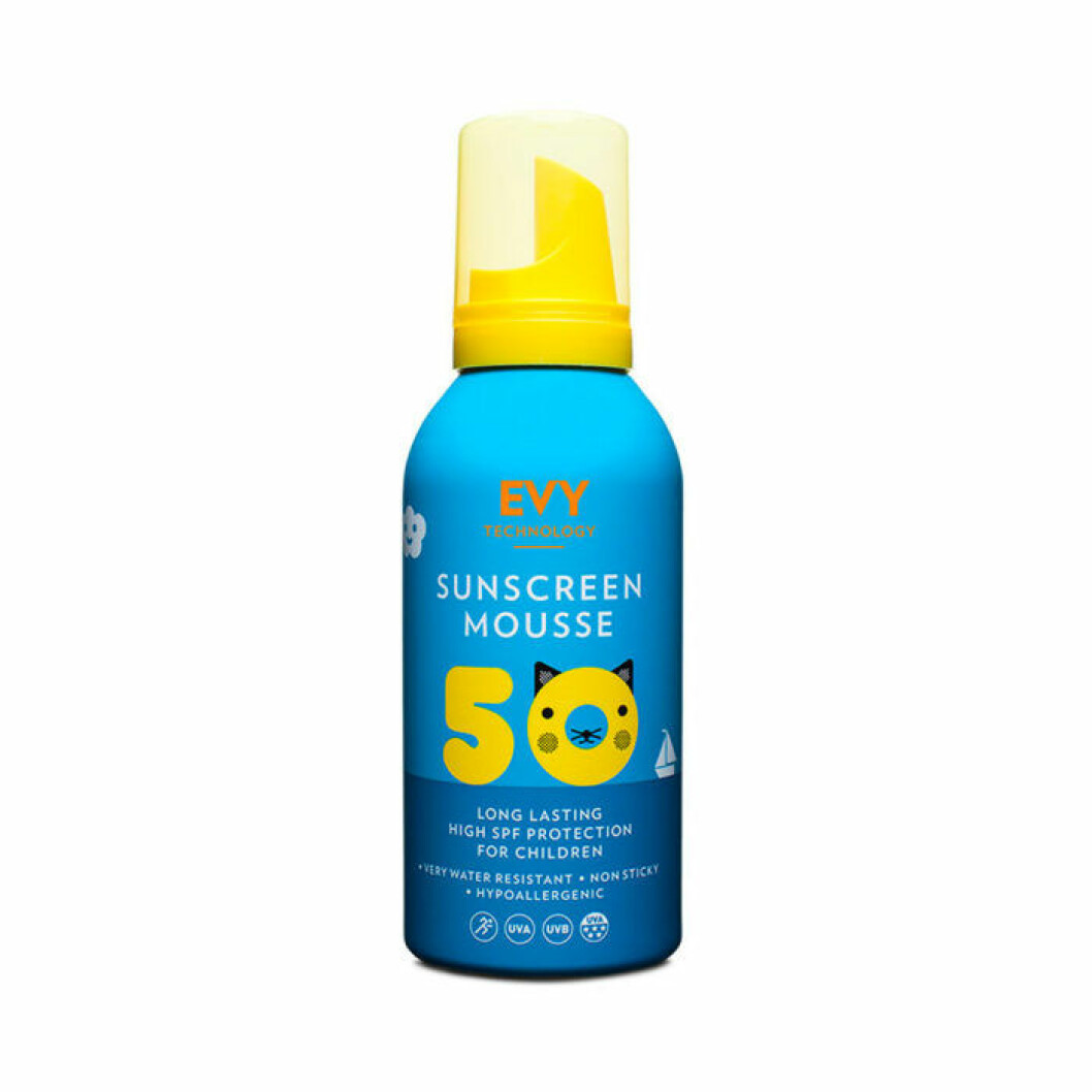 Mousse solskydd evy spf50 barn