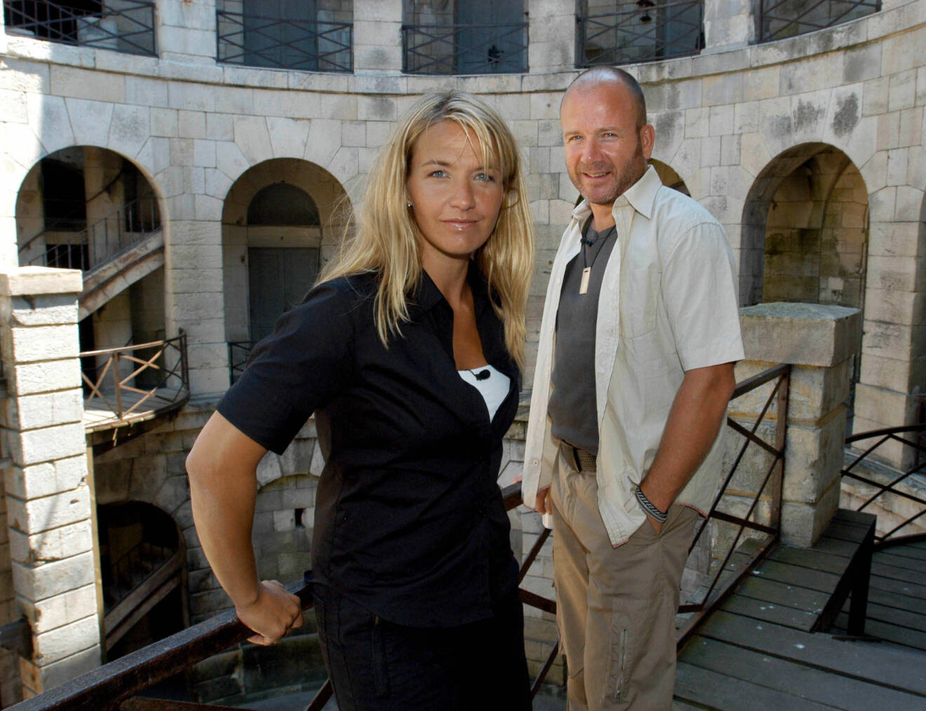 Kristin Kaspersen och Hans Fahlén var tidigare programledare för Fångarna på fortet.