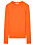 orange tröja med lång ärm för dam från cos