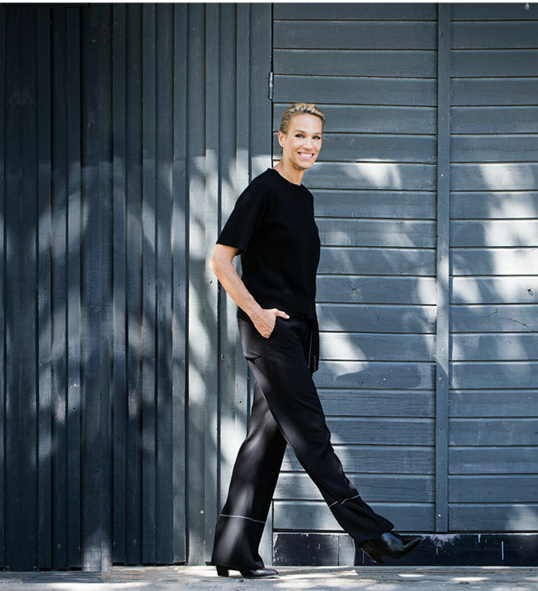 Företaget Emma S har utvecklats med Emma själv. Lagom till hennes 50-årsdag lanseras en hudvårdskollektion för kvinnor över 50. Emma Wiklund